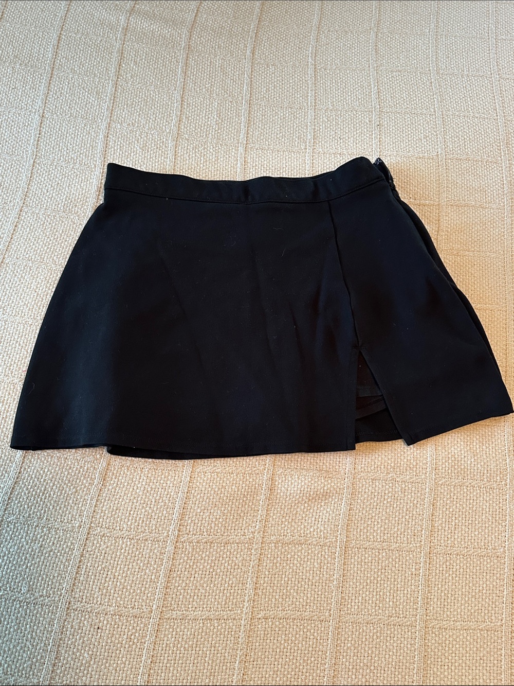 Hollister Black Skort with Front Split